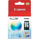 Canon® – Cartouche d'encre CL-211 couleur rendement standard (2976B001) - S.O.S Cartouches inc.